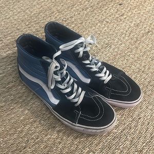 Men’s vans blue / dark blue size 12